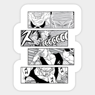 Piccolo Dragon Ball Doragon Boru Manga Panel Sticker